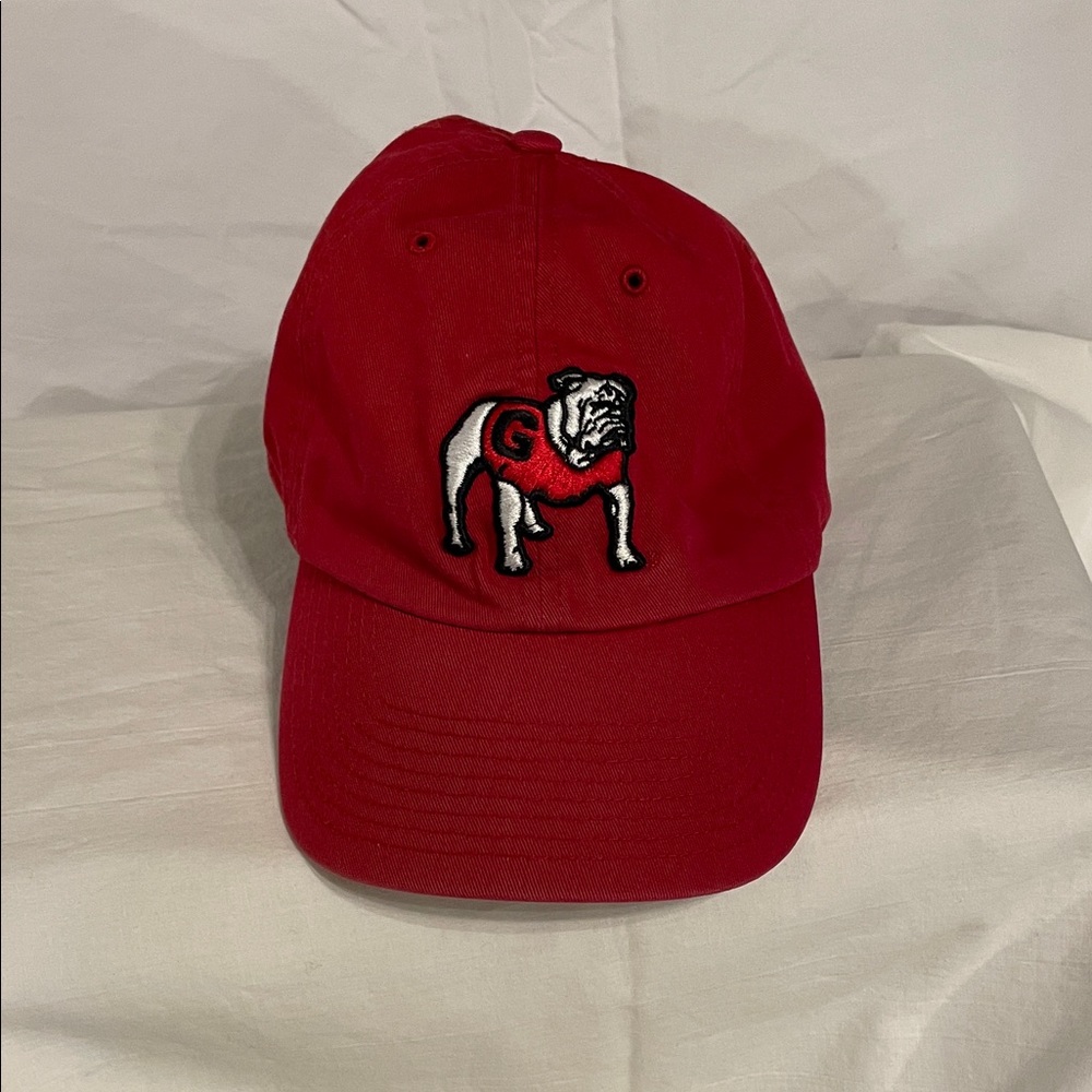 Georgia Bulldog Embroidered Cap (red)